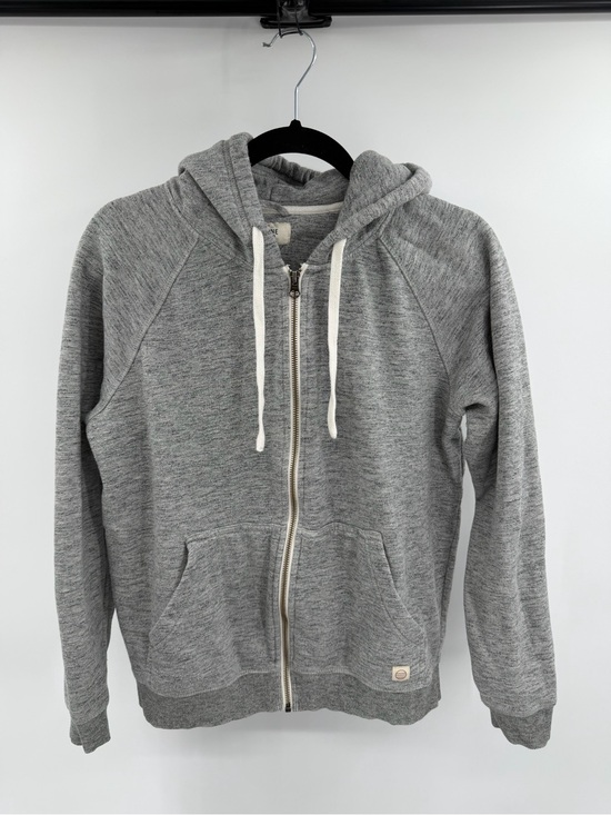 Marine Layer Tops - Marine Layer Full Zip Gray Hooded Sweatshirt Size Small Casual Basic